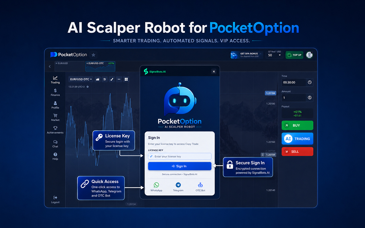 Pocket Option Bot Chrome Extension
