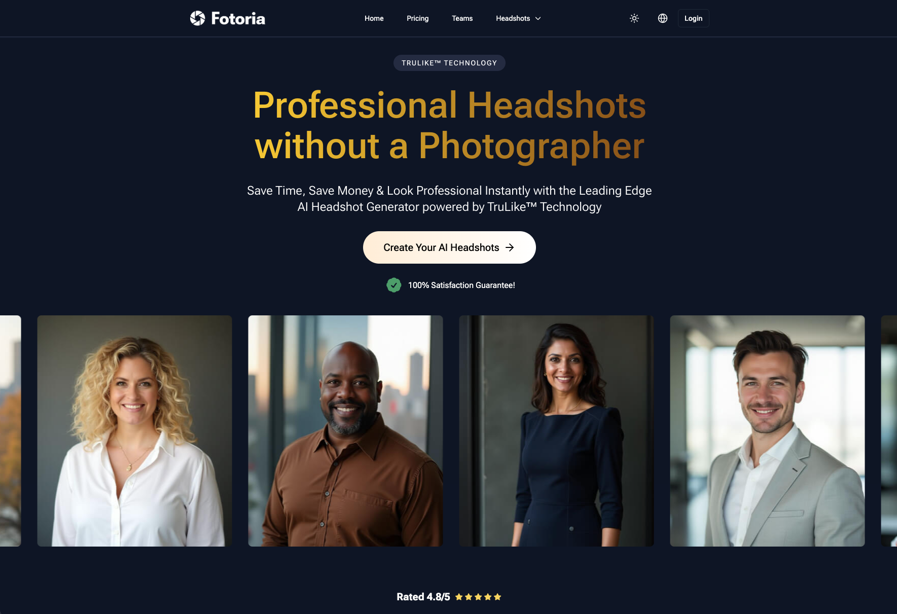 Fotoria AI Headshot Generator