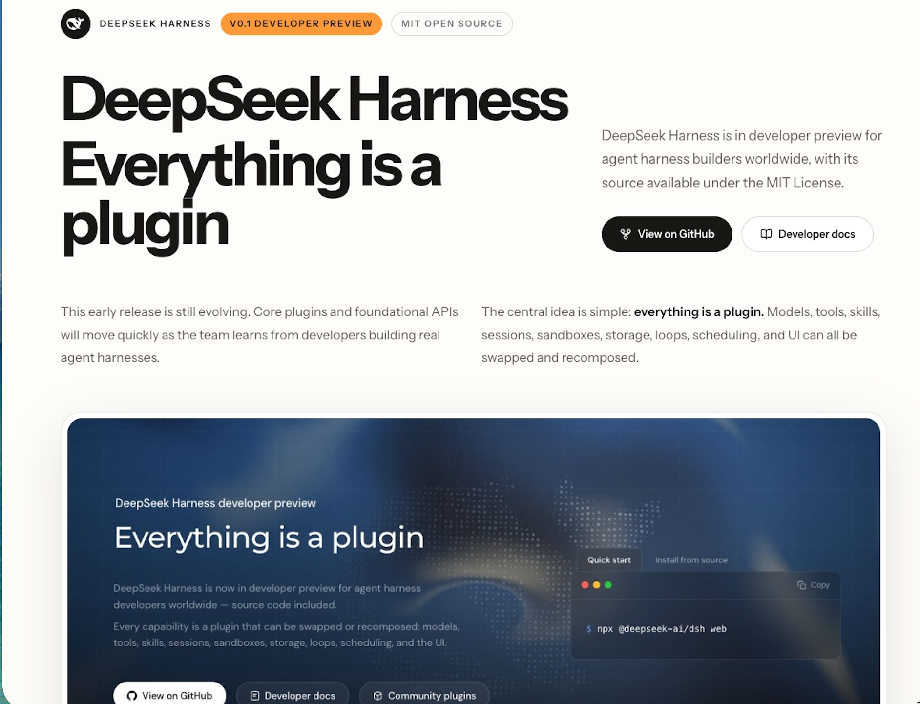 SpringBrand's DeepSeek Harness Explainer